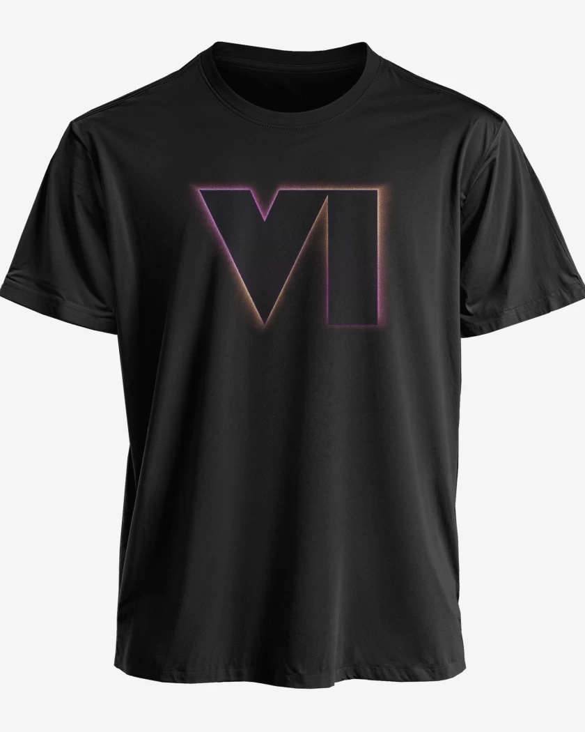 Polera premium Negro de GTA 6 Single