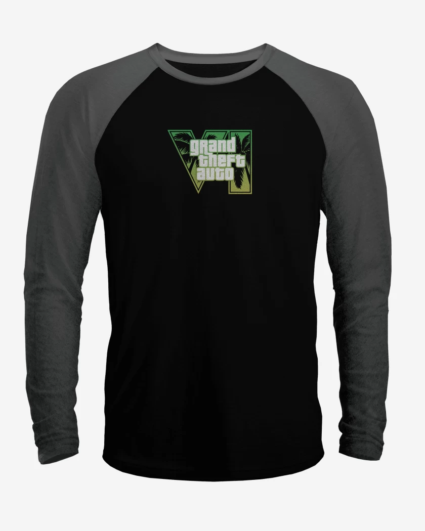 Polera Raglan GTA 6 Green