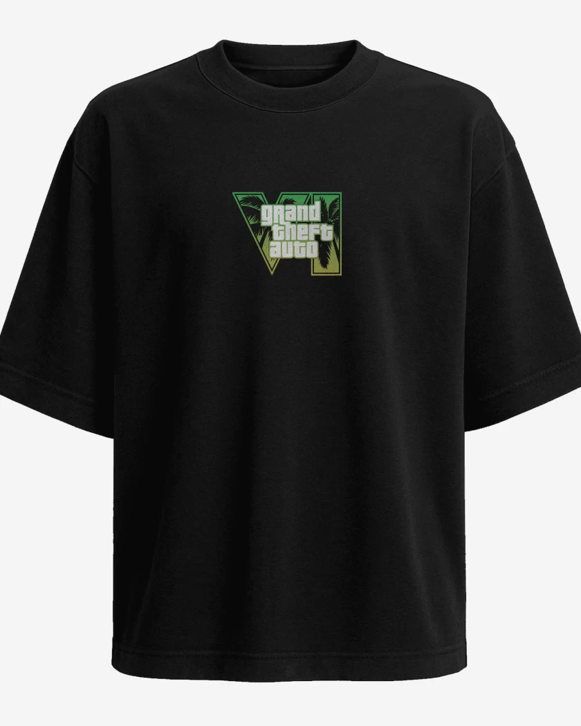 Polera Oversize GTA 6 Green