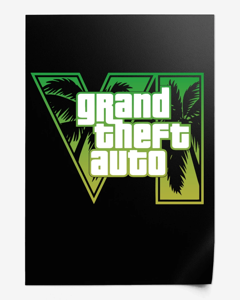Print GTA 6 Green