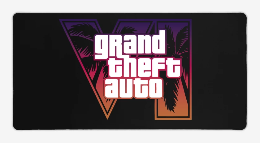 Mouse pad Gamer GTA 6 Red