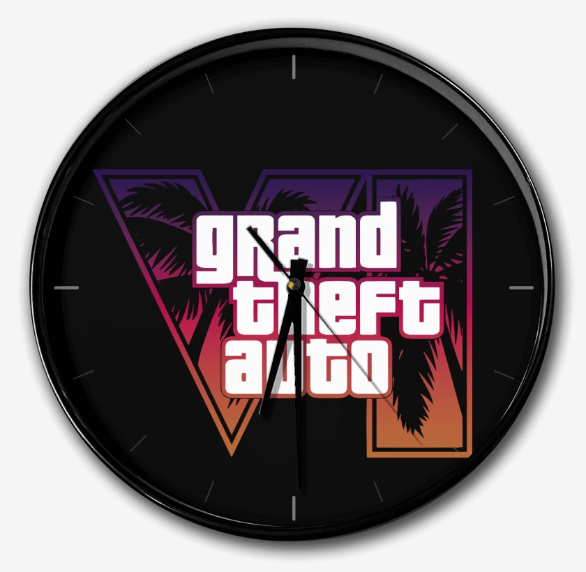 Reloj Negro de GTA 6 Red