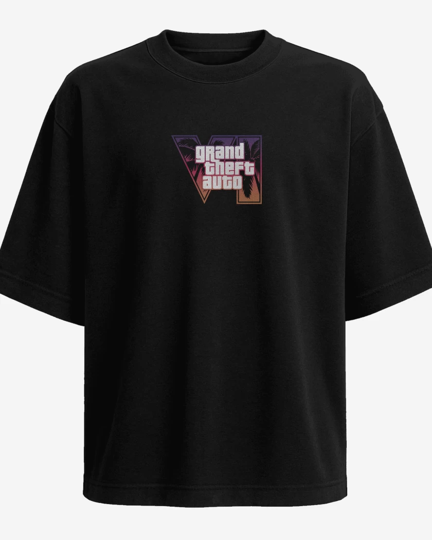 Polera Oversize GTA 6 Red