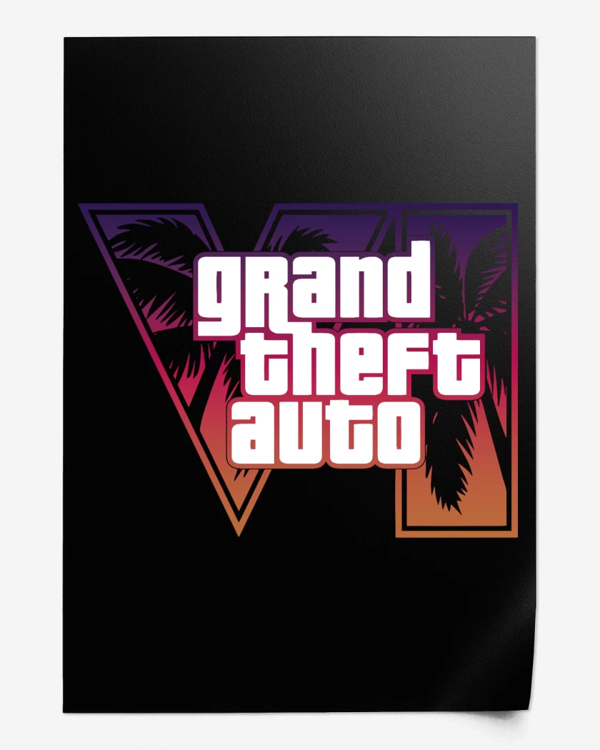Print GTA 6 Red