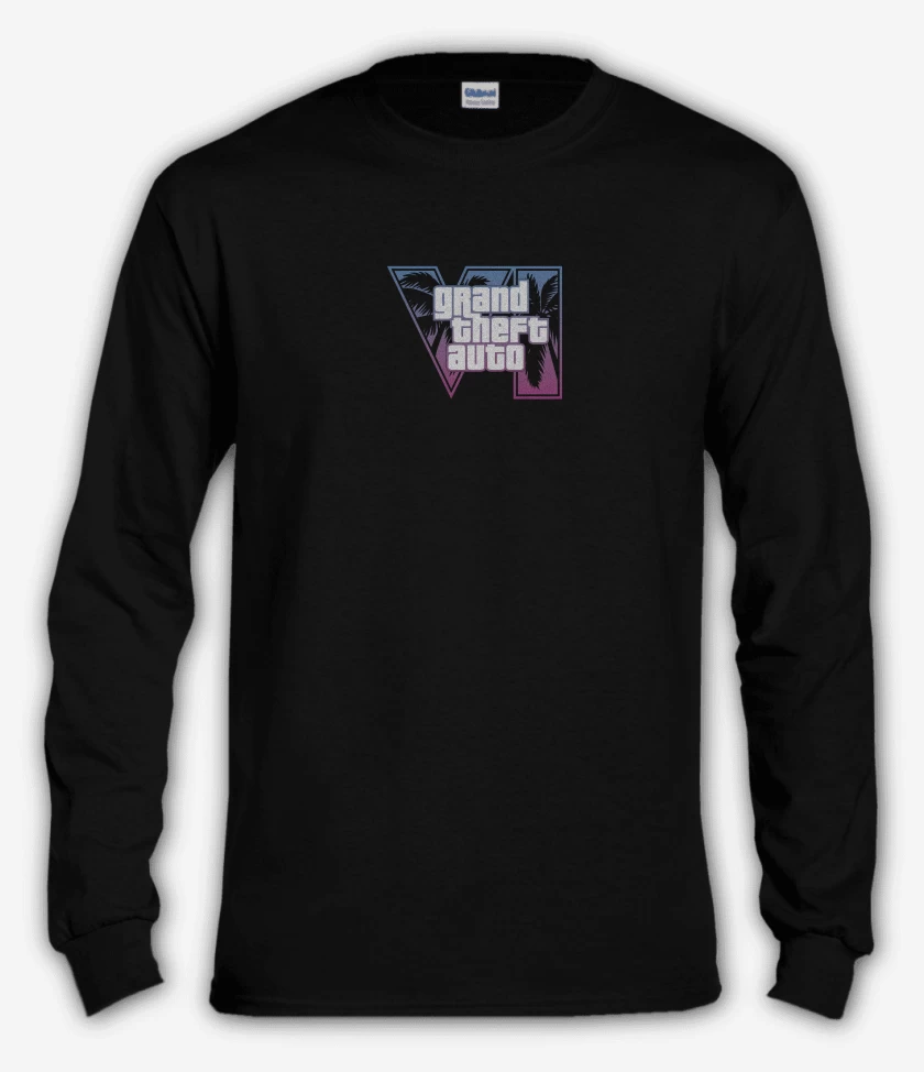 Polera manga larga GTA 6 Purple