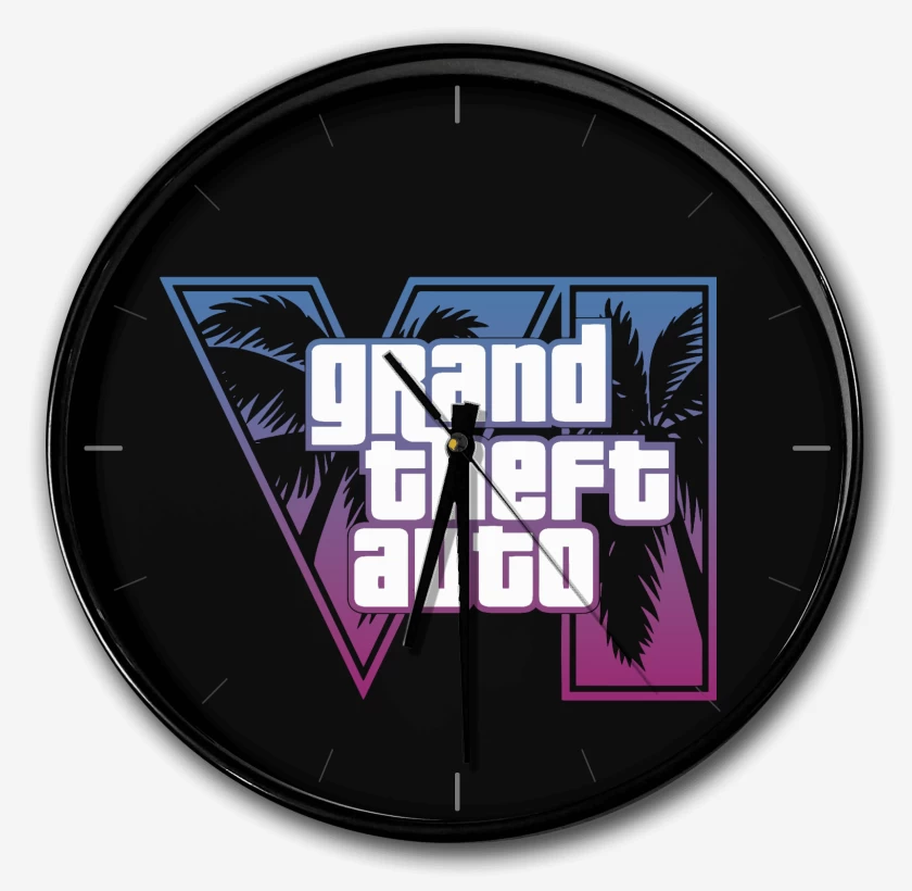Reloj Negro de GTA 6 Purple