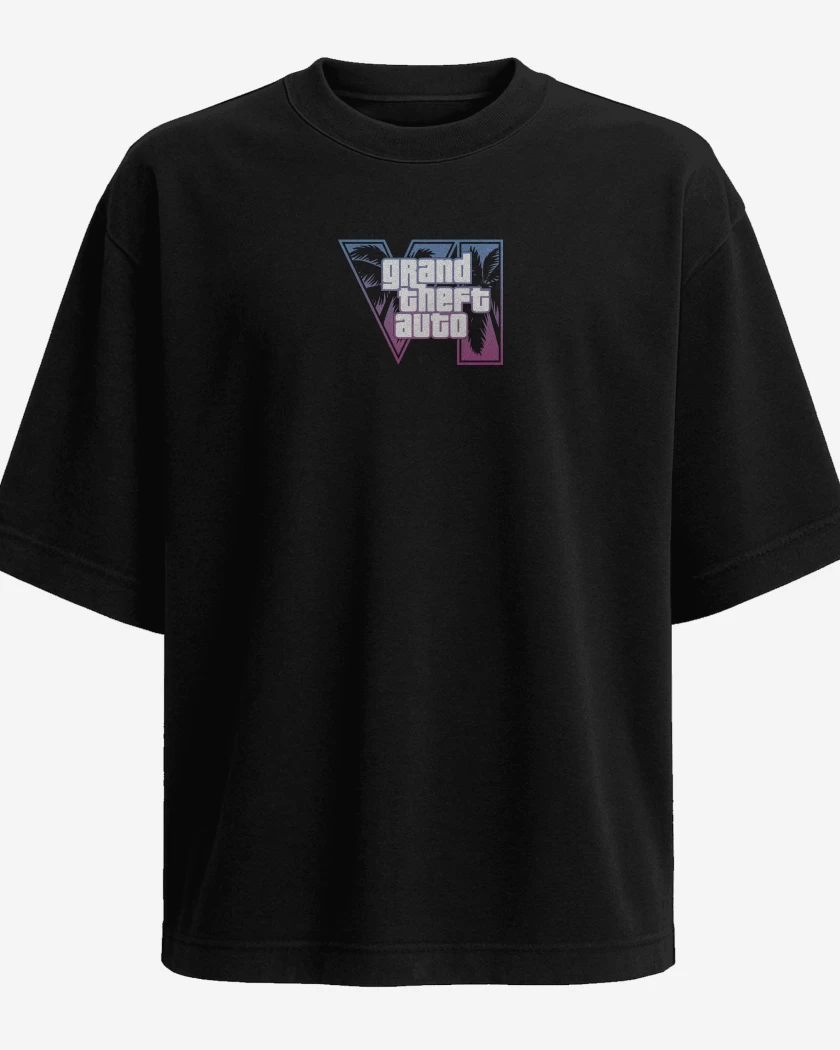 Polera Oversize GTA 6 Purple