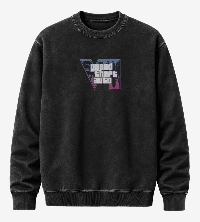 Poleron Polo Acid Wash GTA 6 Purple