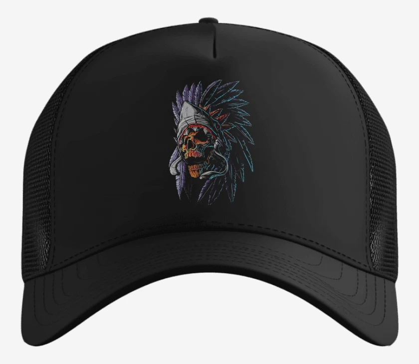 Gorro Indian Skull