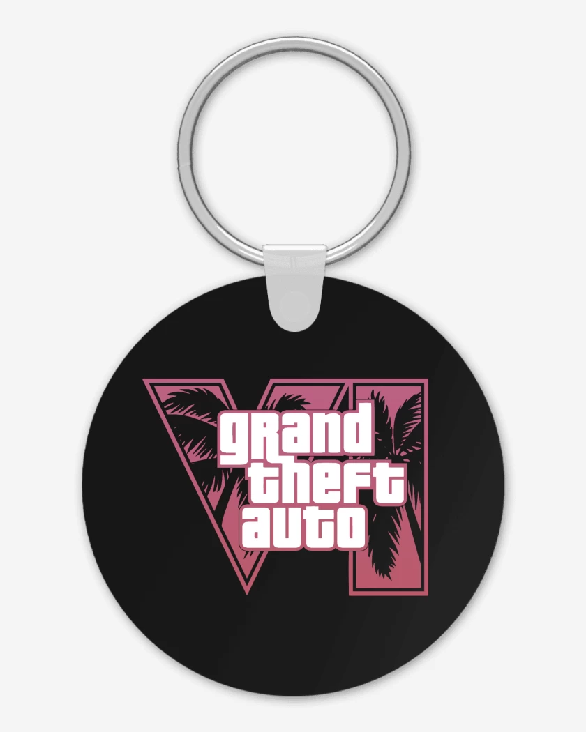 Llavero GTA 6 Pink