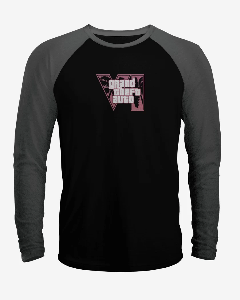 Polera Raglan GTA 6 Pink