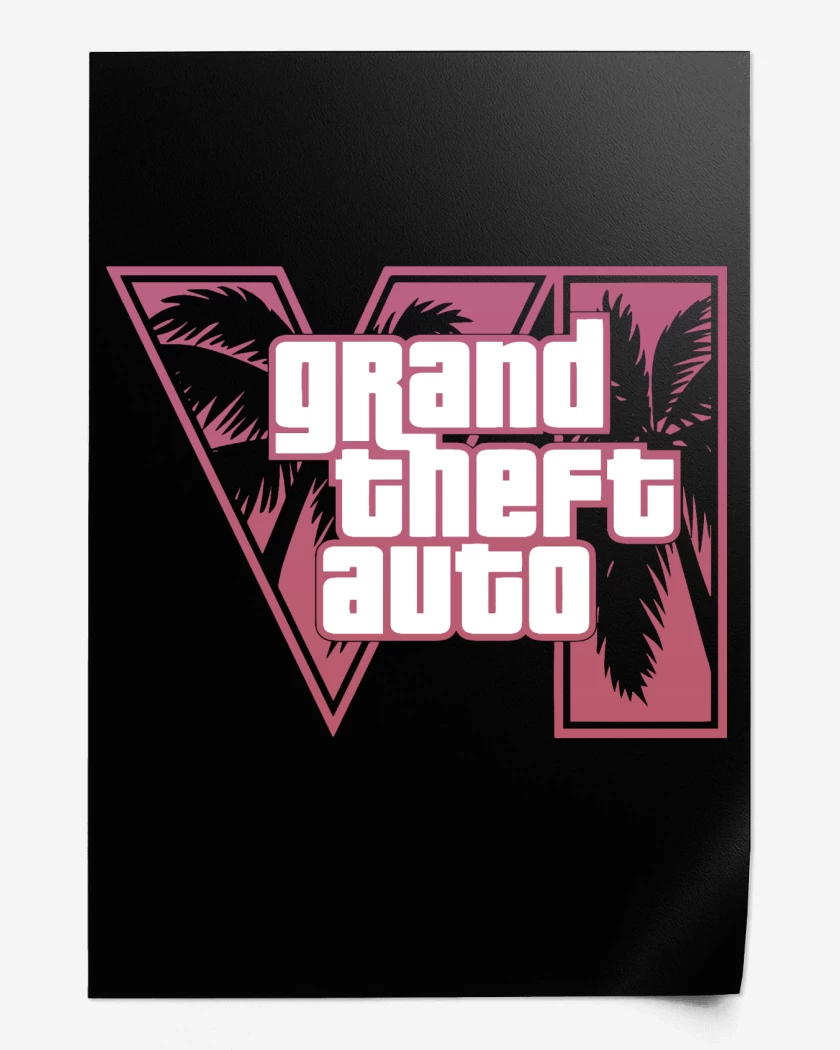 Print GTA 6 Pink