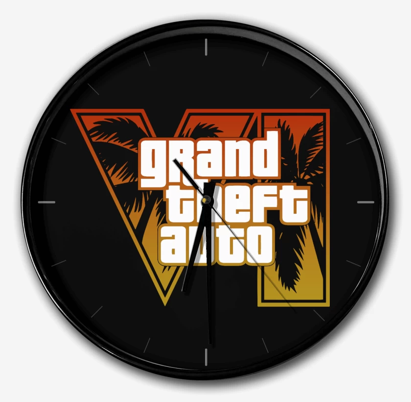 Reloj Negro de GTA 6 Orange