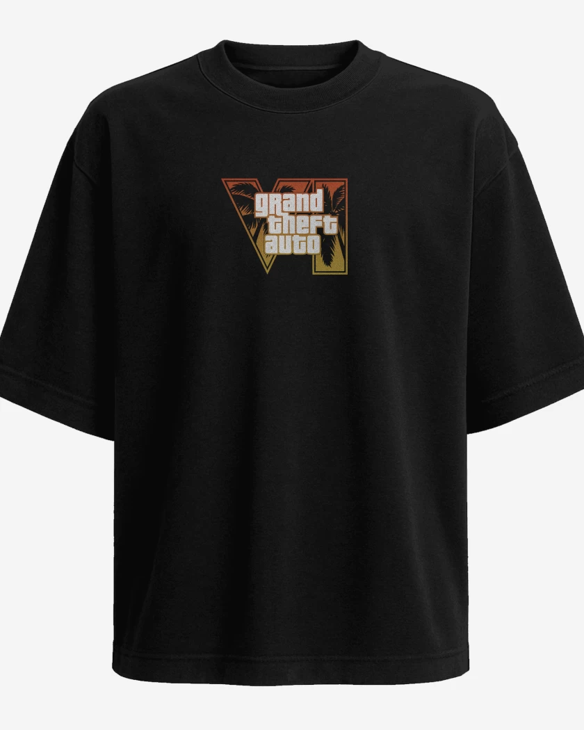 Polera Oversize GTA 6 Orange