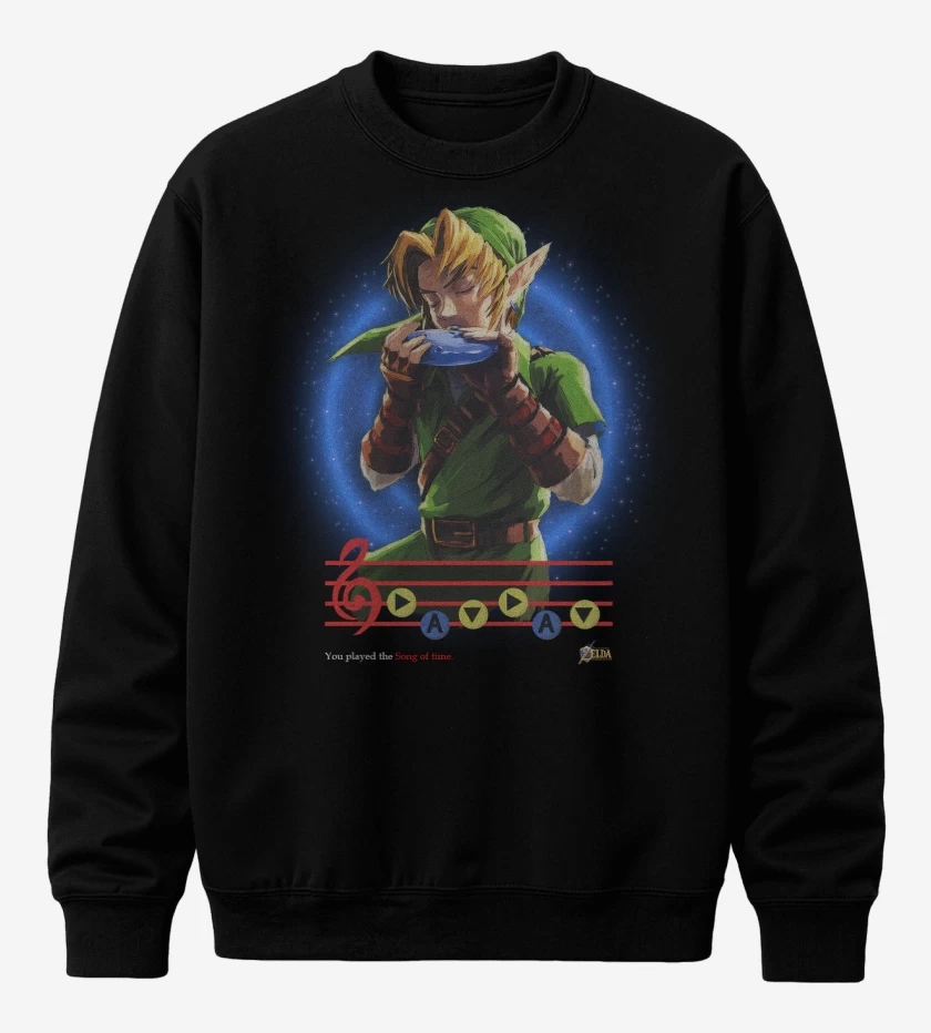 Poleron polo Link ocarina songs of time