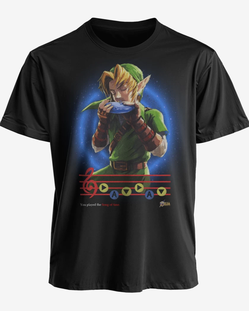 Polera premium Link ocarina songs of time