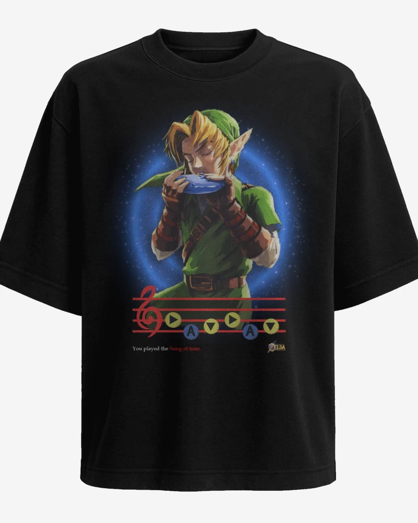 Polera Oversize Link ocarina songs of time