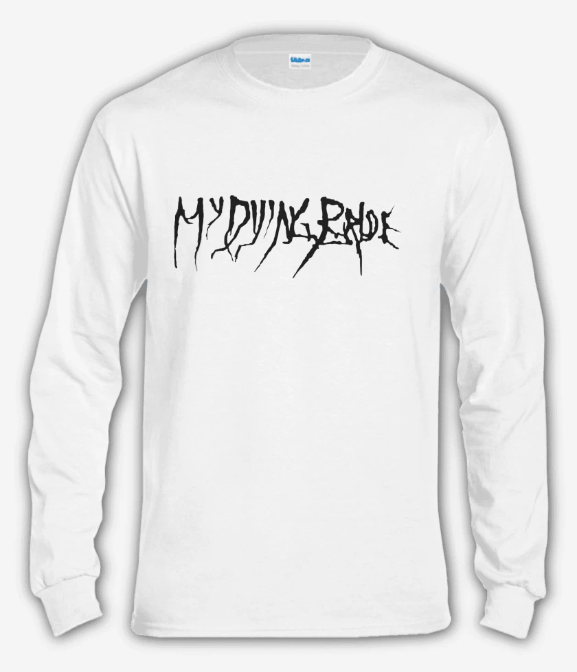 Polera manga larga Blanco de My Dying Bride Logo N