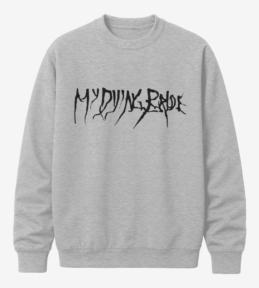 Poleron polo Gris Melange de My Dying Bride Logo N