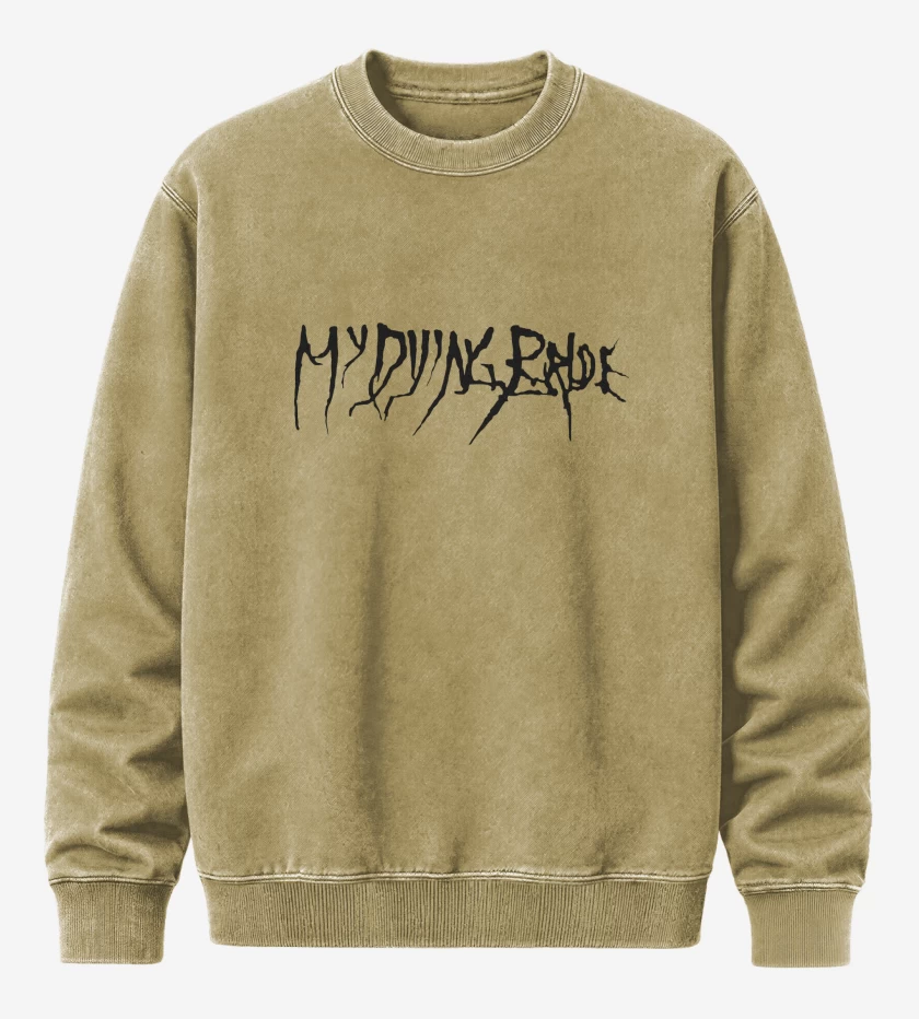 Poleron Polo Acid Wash Beige de My Dying Bride Logo N