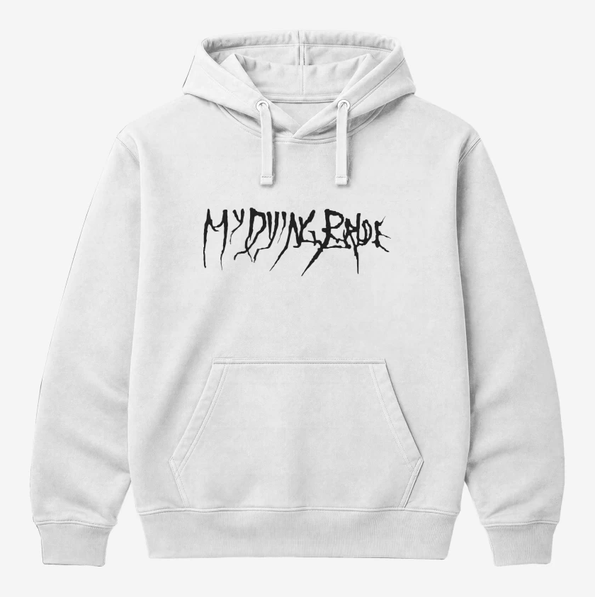 Polerón Canguro Blanco de My Dying Bride Logo N