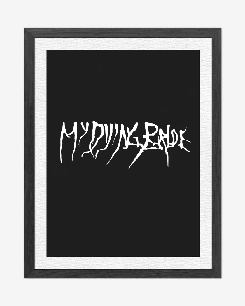 Cuadro decorativo Negro de My Dying Bride Logo