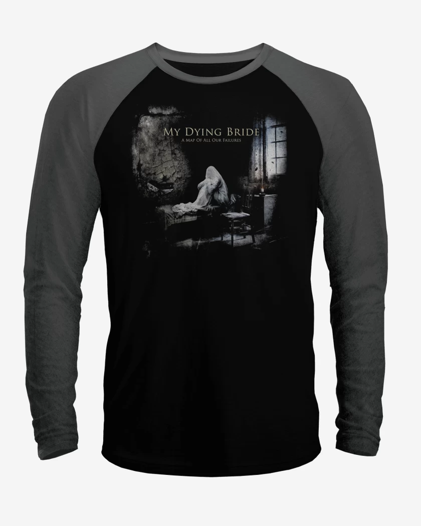 Polera Raglan My Dying Bride A Map of All Our Failures