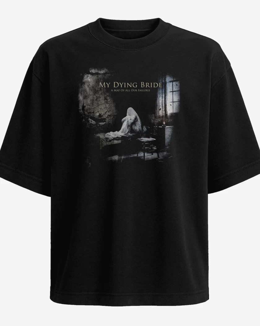 Polera Oversize My Dying Bride A Map of All Our Failures