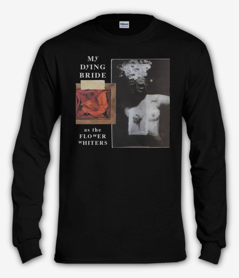 Polera manga larga Negro de My Dying Bride As the Flower Whiters