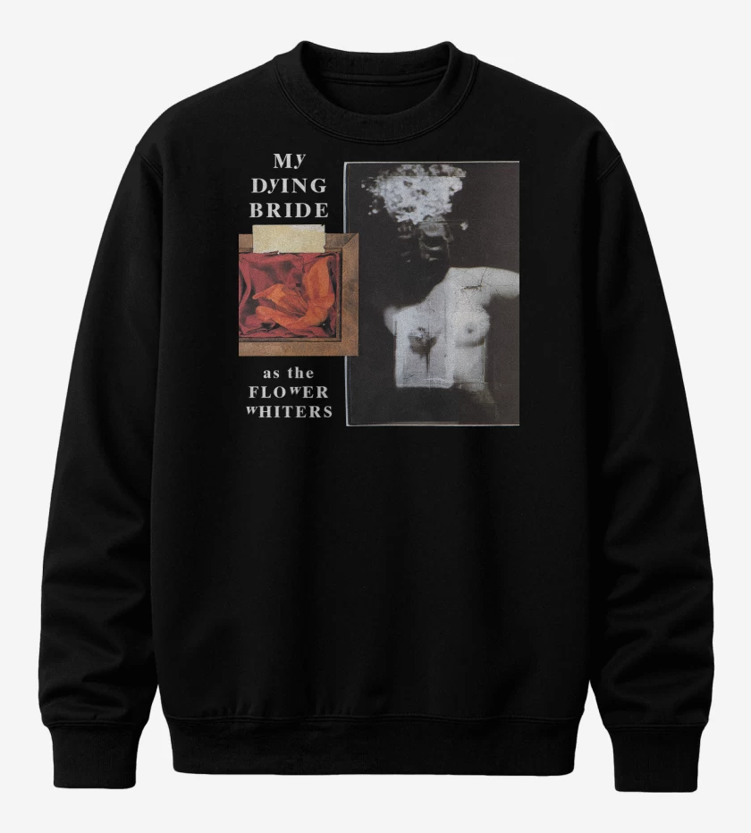 Poleron polo Negro de My Dying Bride As the Flower Whiters