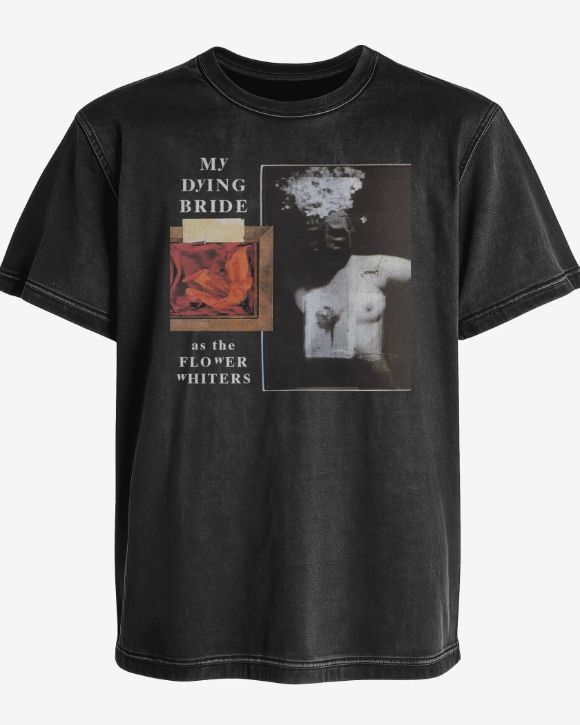 Polera desgastada Negro de My Dying Bride As the Flower Whiters