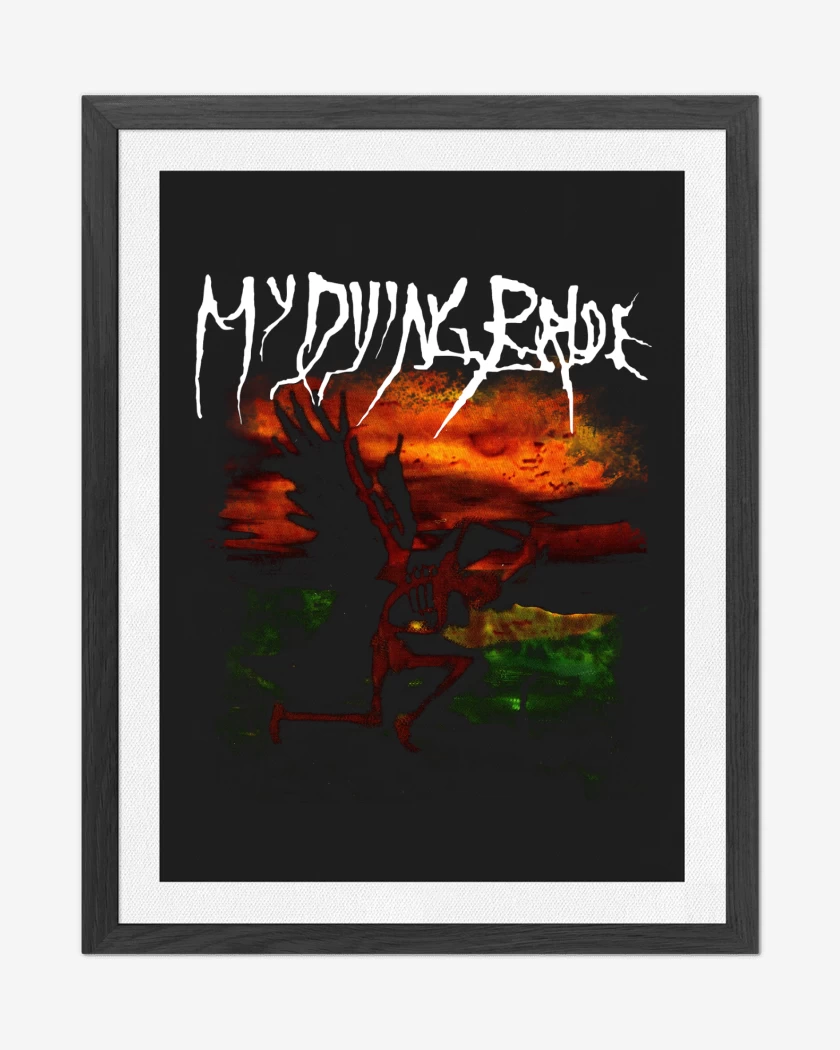 Cuadro decorativo Negro de My Dying Bride Dreadful Hour
