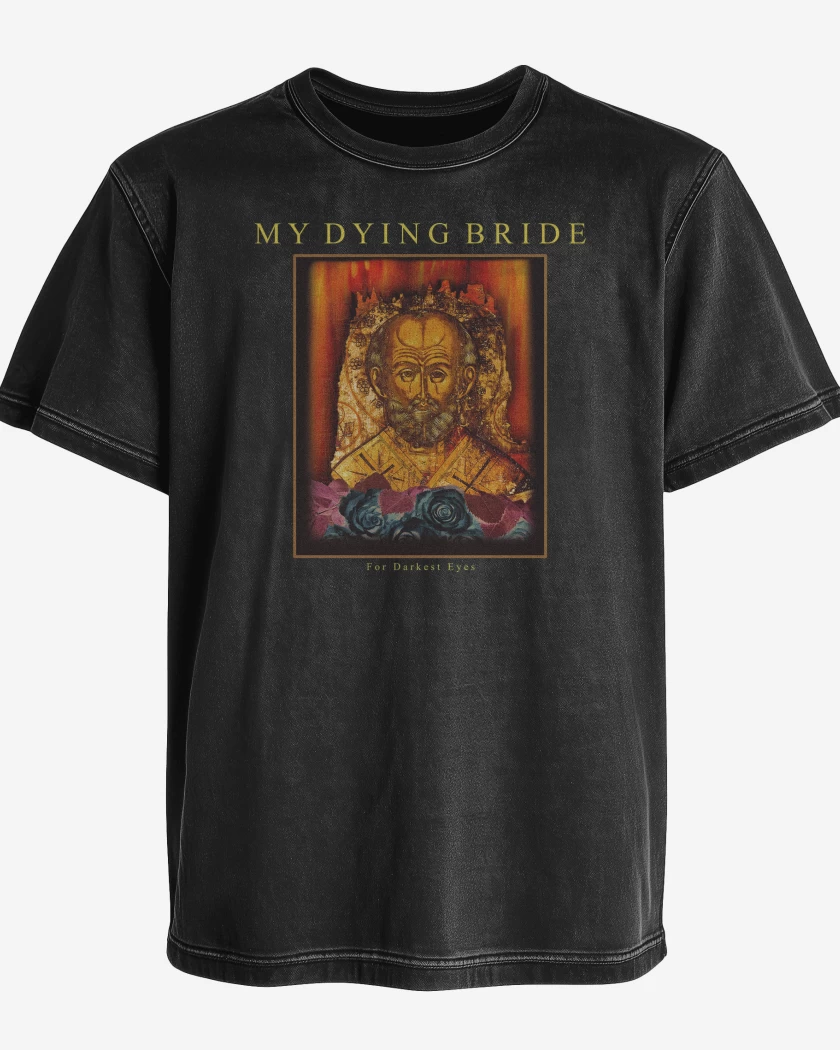 Polera desgastada Negro de My Dying Bride For Darkest Eyes