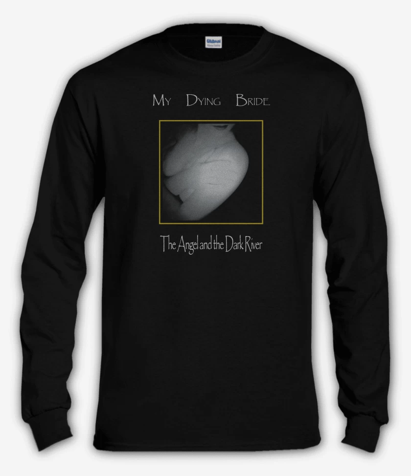 Polera manga larga Negro de My Dying Bride The Angel and the Dark River