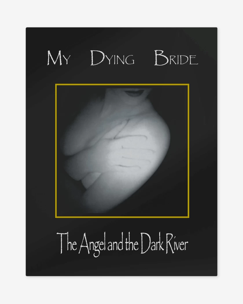 Print metalico Negro de My Dying Bride The Angel and the Dark River