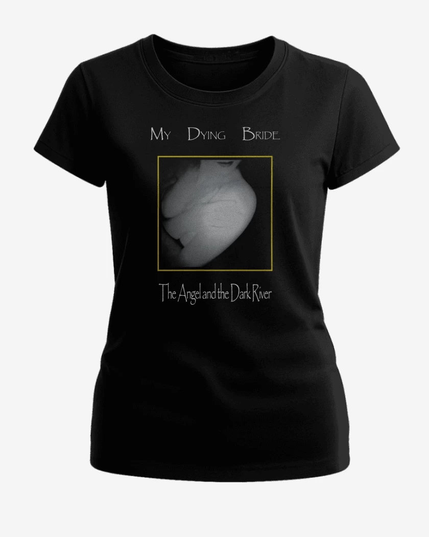 Polera de Mujer Negro de My Dying Bride The Angel and the Dark River