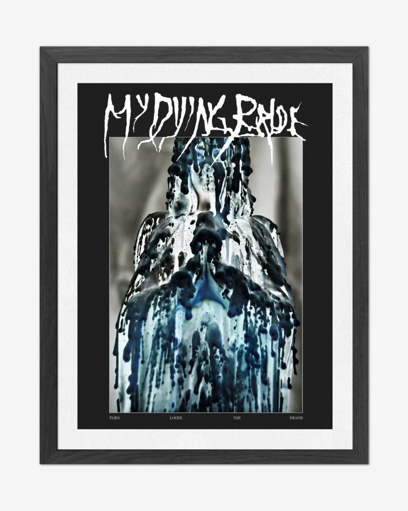 Cuadro decorativo Negro de My Dying Bride Turn Loose the Swans