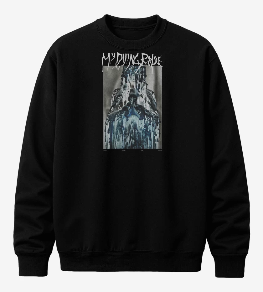 Poleron polo Negro de My Dying Bride Turn Loose the Swans