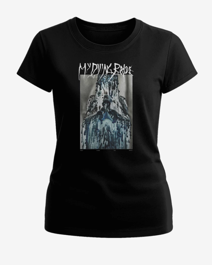 Polera de Mujer Negro de My Dying Bride Turn Loose the Swans
