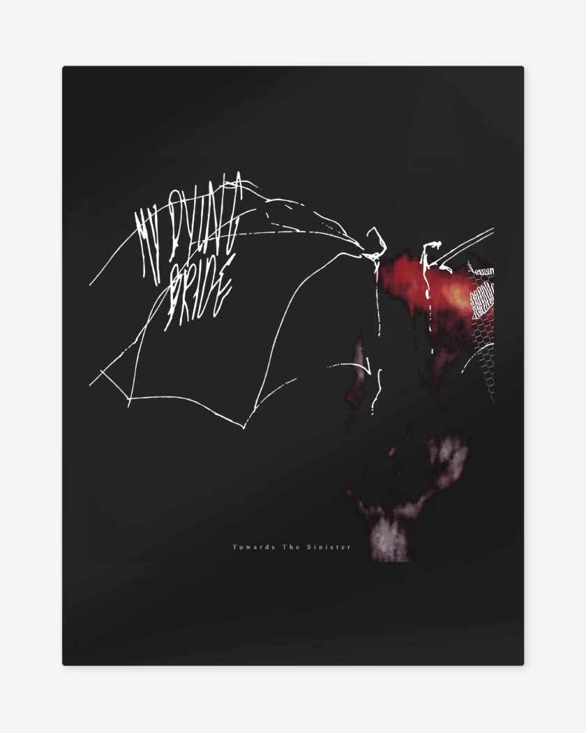 Print metalico Negro de My Dying Bride Towards the Sinister