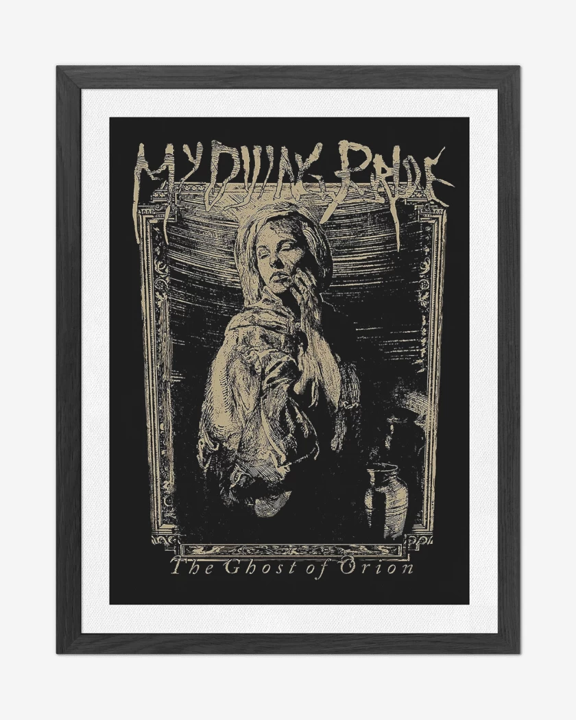 Cuadro decorativo Negro de My Dying Bride The Ghost