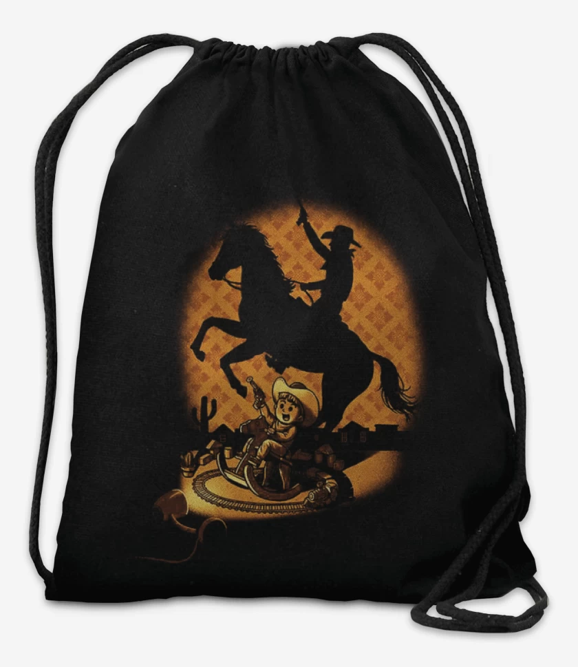 Mochila Negro de Cowboy