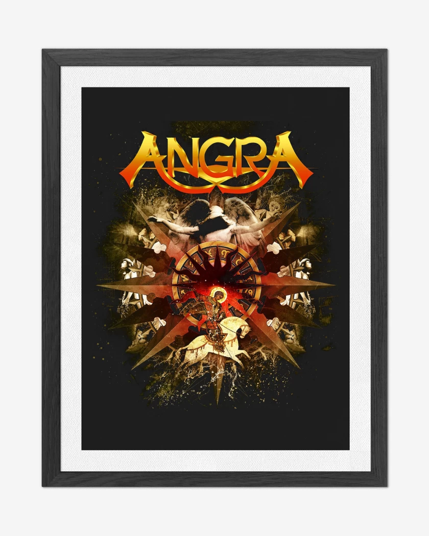 Cuadro decorativo Negro de Angra Rebirth