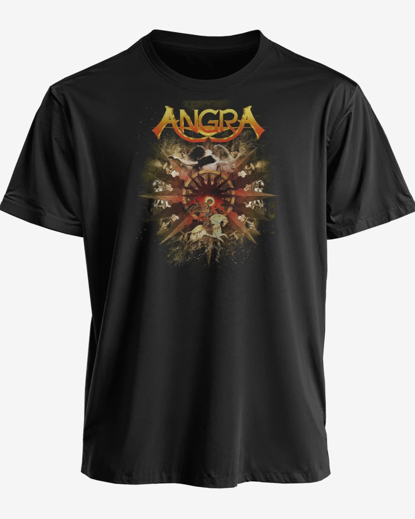 Polera premium Negro de Angra Rebirth