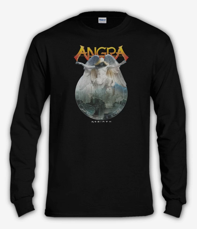 Polera manga larga Negro de Rebirth Angra