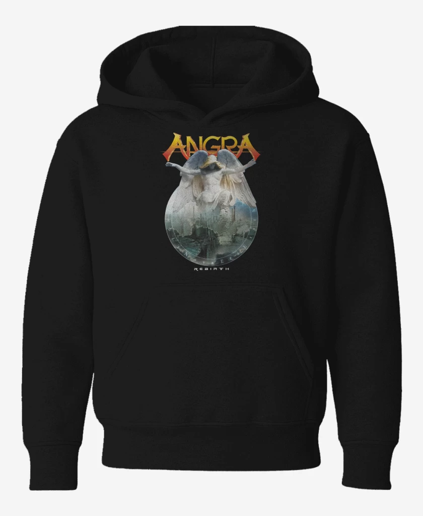 Poleron de niño Negro de Rebirth Angra