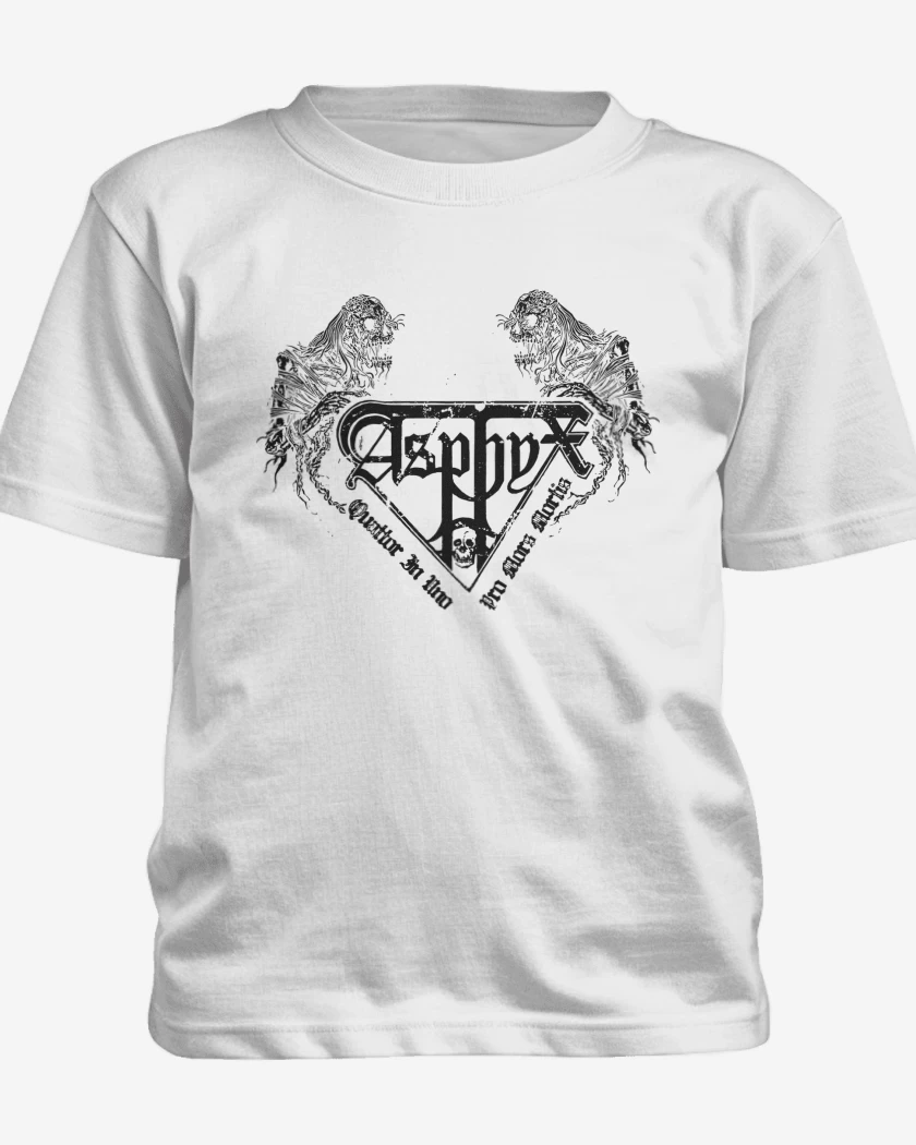 Polera de niño Blanco de Asphyx Logo II