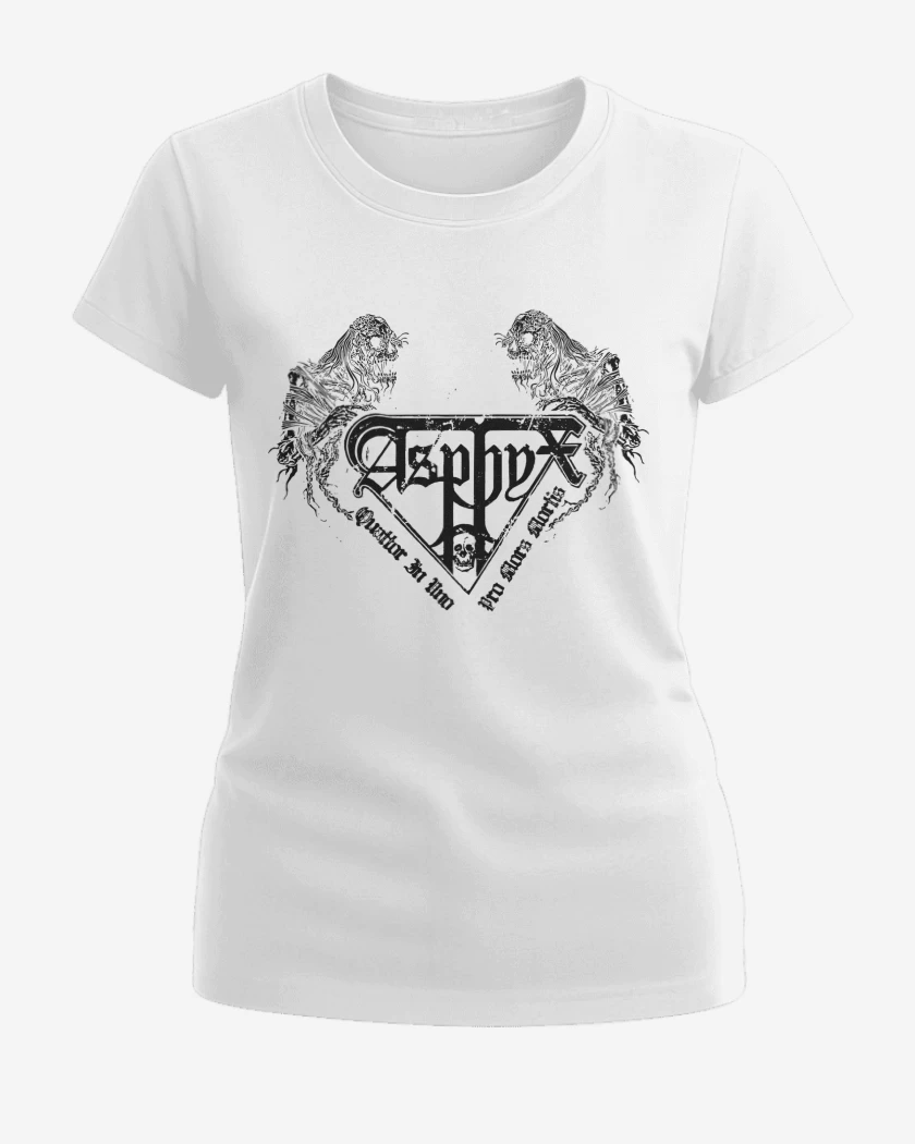 Polera de Mujer Blanco de Asphyx Logo II