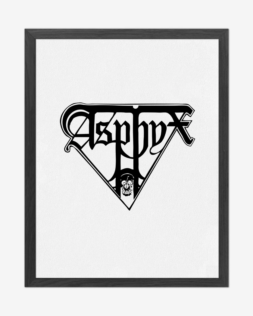 Cuadro decorativo Blanco de Asphyx Logo N