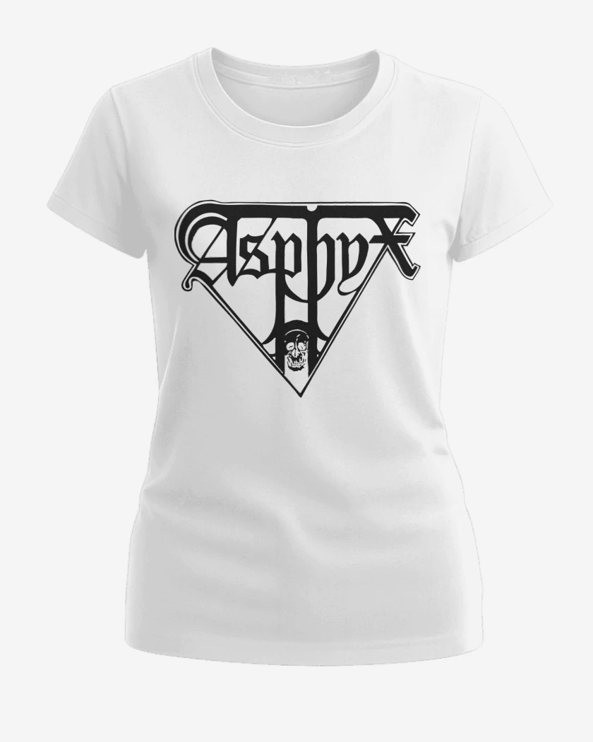 Polera de Mujer Blanco de Asphyx Logo N